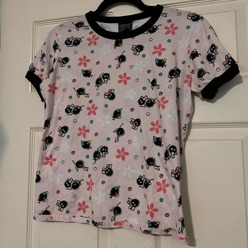 Official studio ghibli soot sprite tee shirt size L